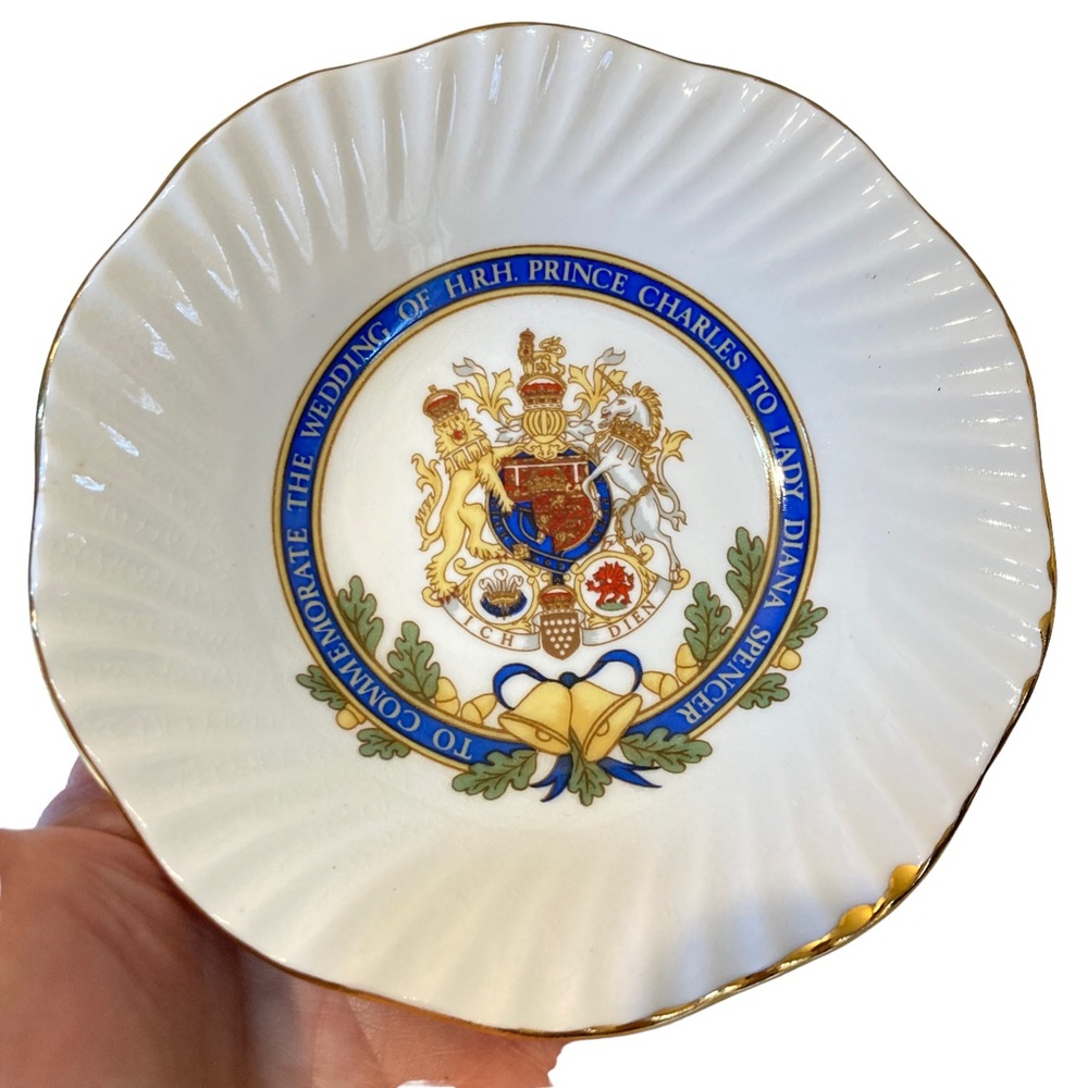 Prince Charles & Lady Diana Commemorative Wedding Plate 1981